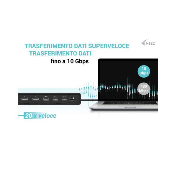 i-Tec - Docking station - USB-C / USB4 …